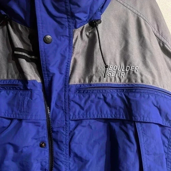 [M-M] NWOT Vintage Boulder Gear  XO Men Windbreaker Rain Ski/ Snowboard Jacket - Picture 4 of 14